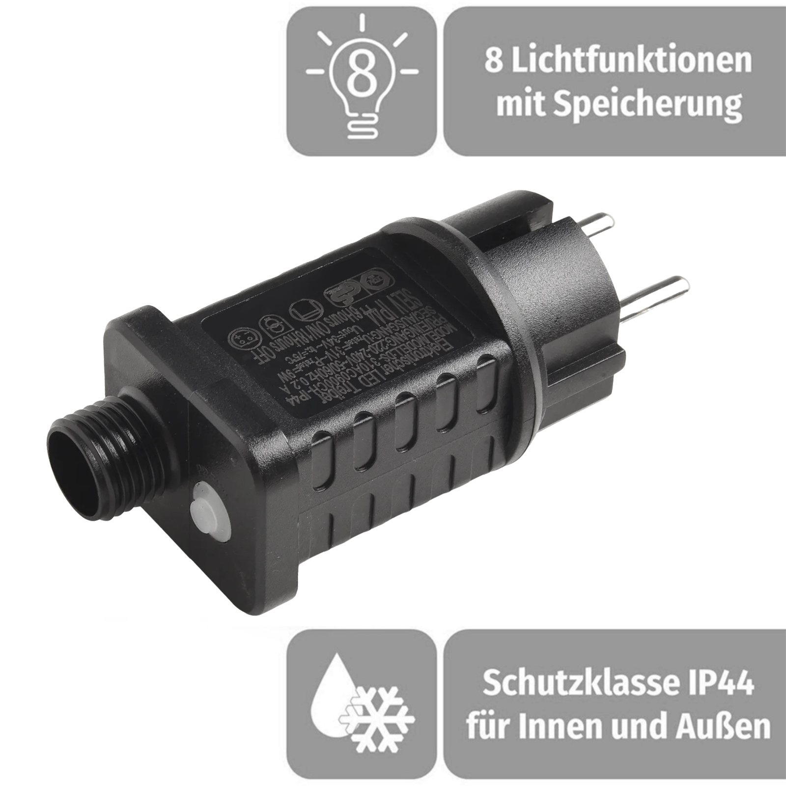 Outdoor Lighting Transformer - 31V 9W LED 変圧器電源タイマー付きストリングライト用クリスマス屋外屋内 IP44 防水
