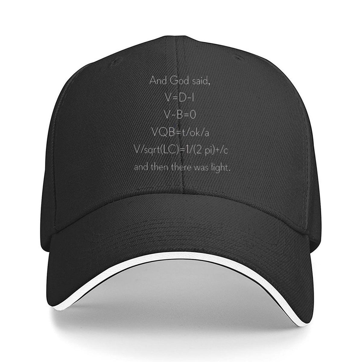 Outdoor Lighting Quotes - And God Said Math Light Quote