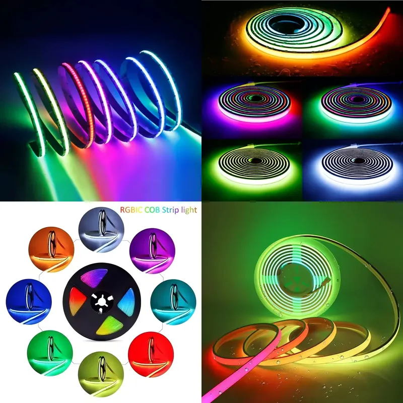 Outdoor Lighting Led Strip - Banqcn最新高品質RGB ICフルカラーアドレス指定可能調光対応DC24V IP67屋外防水LEDネオンストリップライトロープチューブ