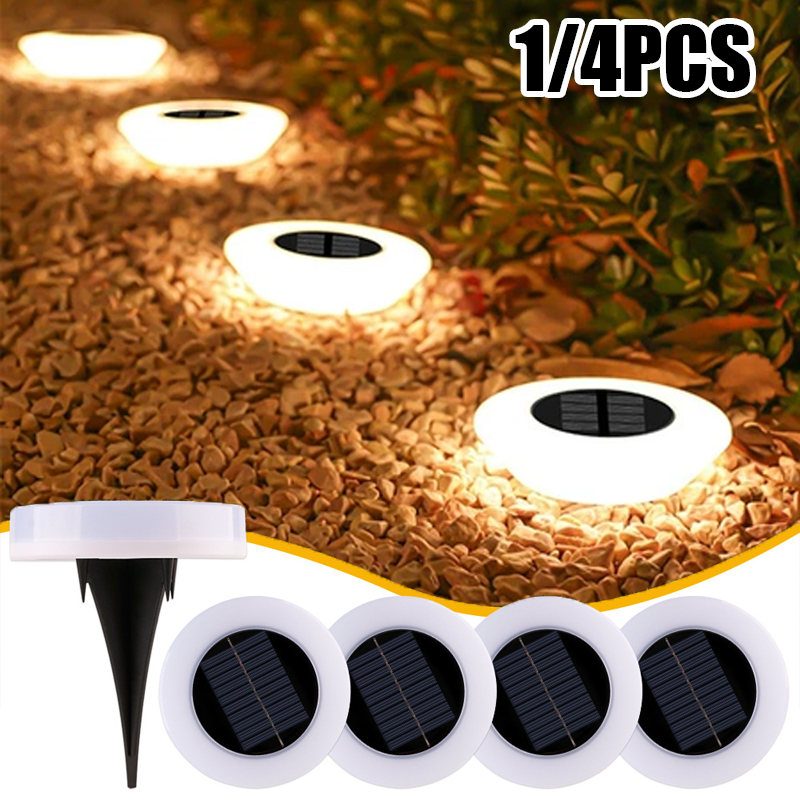 Ground Light Recessed - ソーラーガーデンライト 防水 新型 屋外 ヴィラ装飾 埋め込み式芝生ランプ