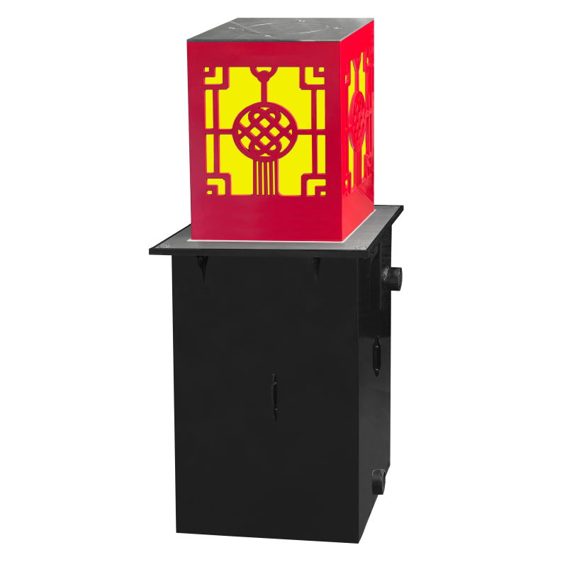 Outdoor Lighting Bollards - モダンスタイル丸型LEDボラード防水ステンレス鋼ガーデンライト屋外景観照明用
