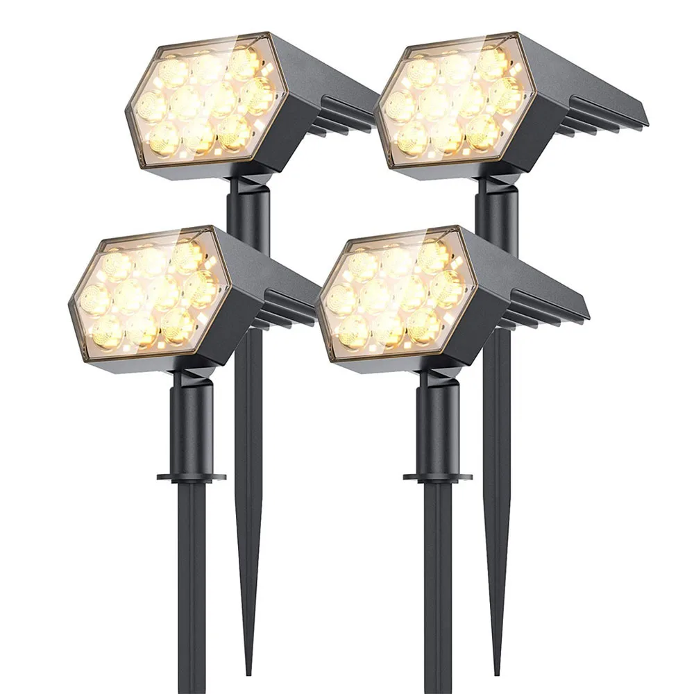 Outdoor Lighting Transformer - ソーラーライト屋外 92 LED ソーラースポットライト屋外 IP67 防水ソーラーガーデンライト