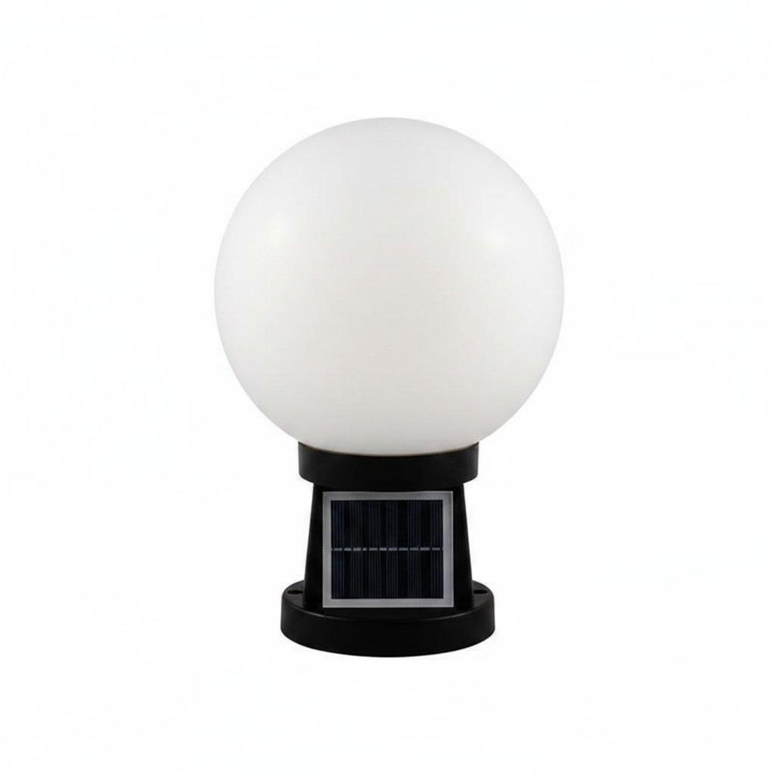 Dusk To Dawn Bulb - 夕暮れから夜明けまで使える屋外照明ランプ 球形ソーラーポストランプ LED防水 庭、別荘、通路照明用