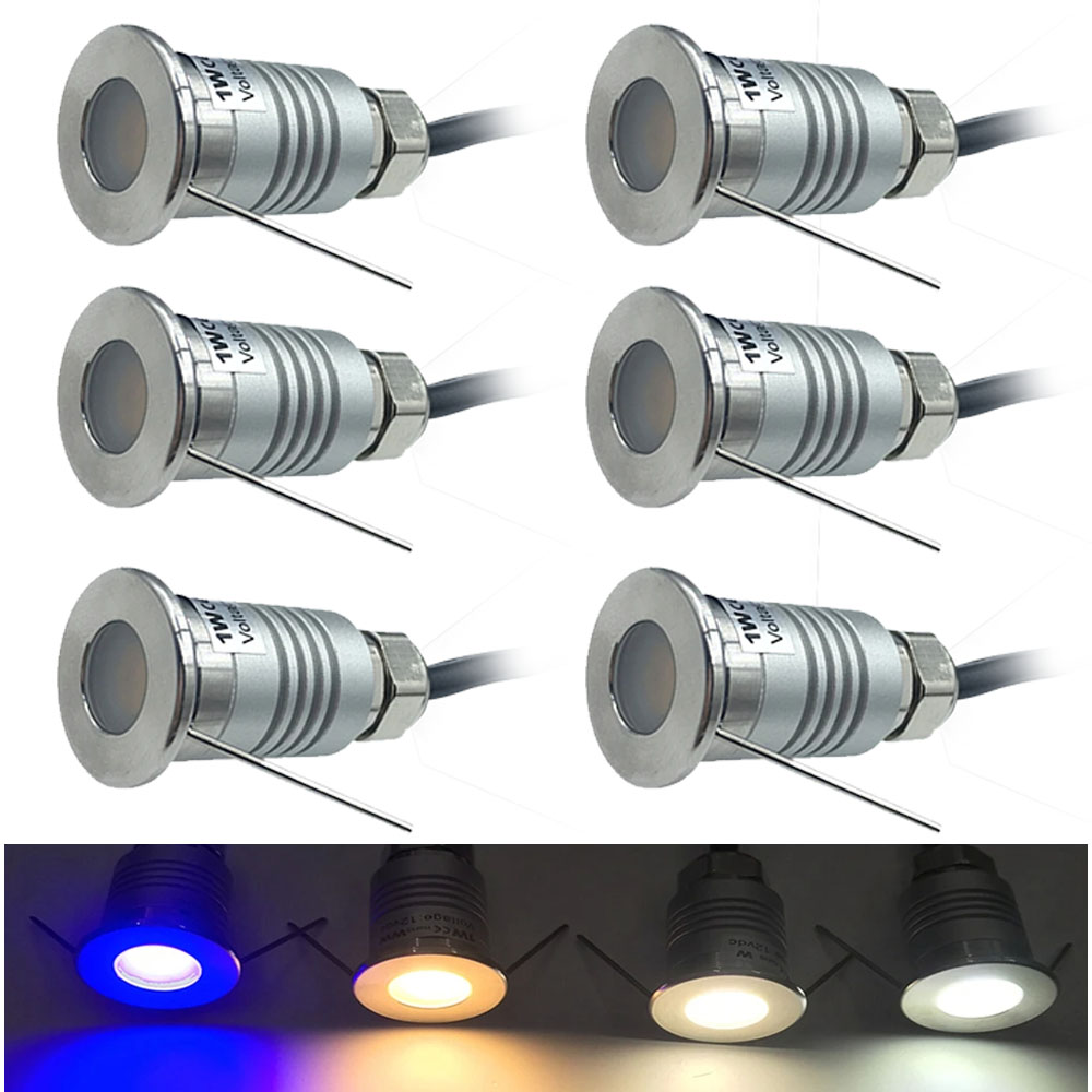 Ground Light Recessed - ミニ地下照明屋外防水IP67ガーデン照明埋め込み式地下照明地面埋め込みヤードランプ12Vパスライト
