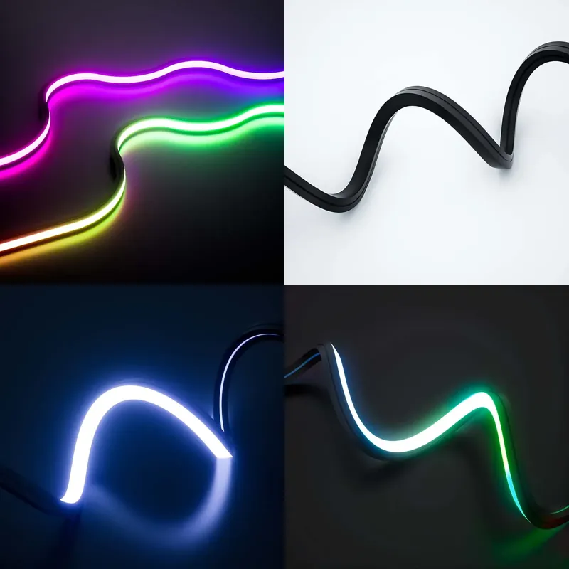 Outdoor Lighting Led Strip - 完璧な夢のような色のLEDネオンストリップライトIP65 15W DC24VランプフレキシブルLEDストリップライト屋外防水フレックス24V LEDネオン