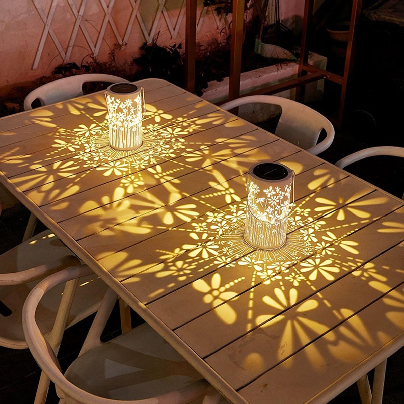 屋外用ランタン ポーチ用 防水フラワーランプ 装飾用ソーラー - Solar Path Light のレビューと価格