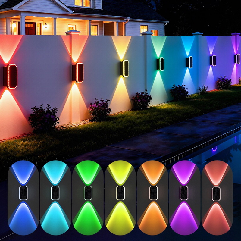 RGBカラー ソーラーフェンスライト インテリジェントライト - Outdoor Lighting Zigbee のレビューと価格