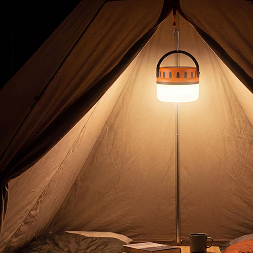 新しいソーラー充電式キャンプライト、充電式バッテリーテントラ - Outdoor Lighting Transformer のレビューと価格