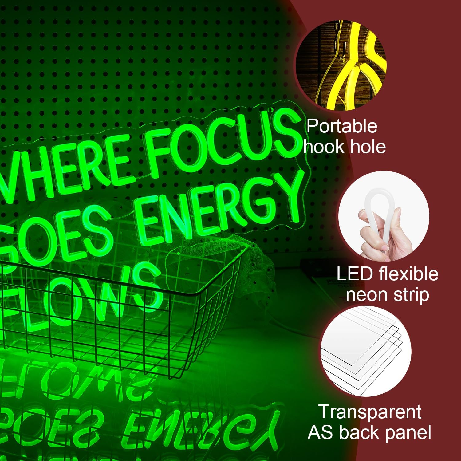 「Where Focus Goes Energy Flows - Outdoor Lighting Quotes のレビューと価格