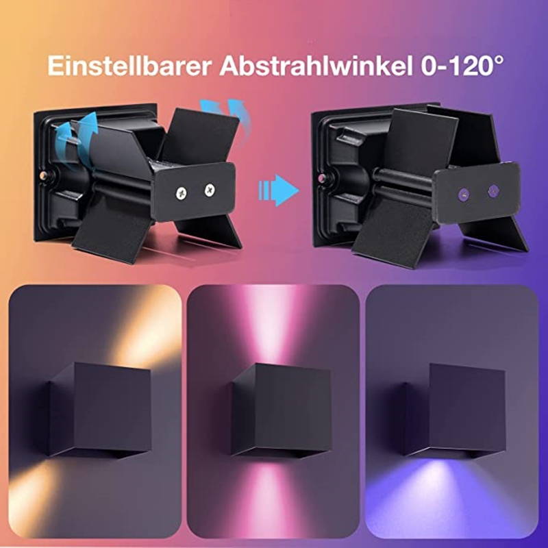 Tuya WIFIスマートRGB LEDウォールランプ 屋外 - Outdoor Lighting Zigbee のレビューと価格