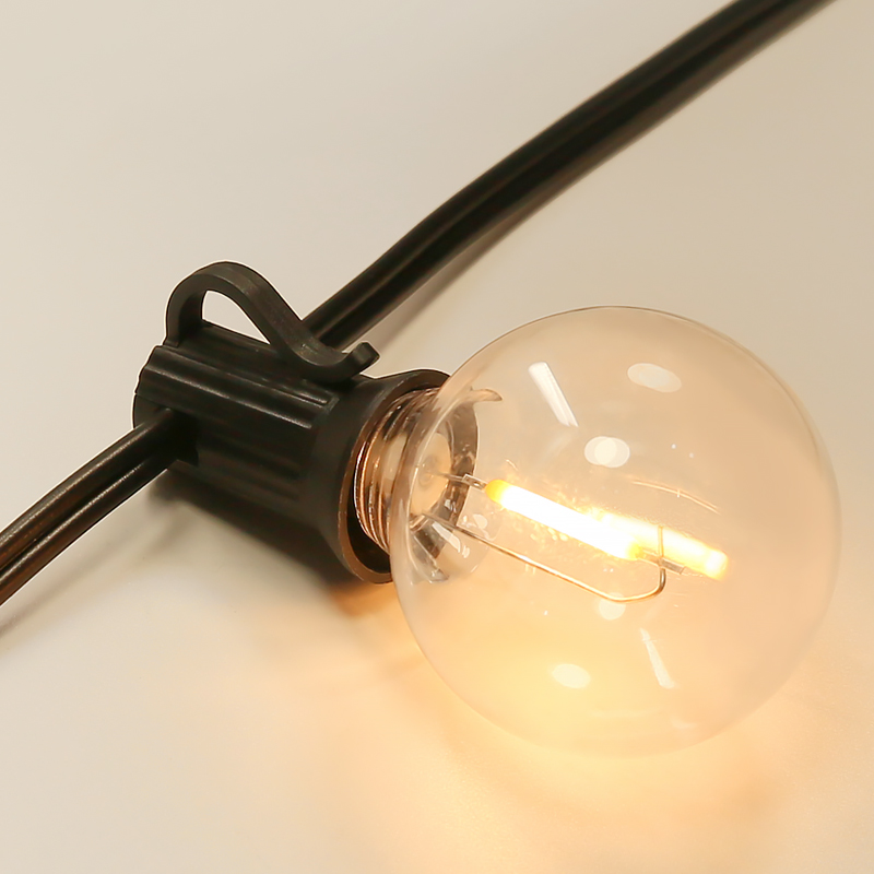 G40 LED 屋外ストリングライト LED 防水飛散防止グ - Outdoor Lighting Bollards のレビューと価格