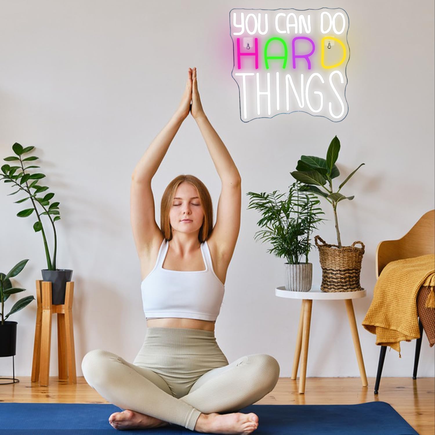 「You Can Do Hard Things」ネオンサイン - Outdoor Lighting Quotes のレビューと価格