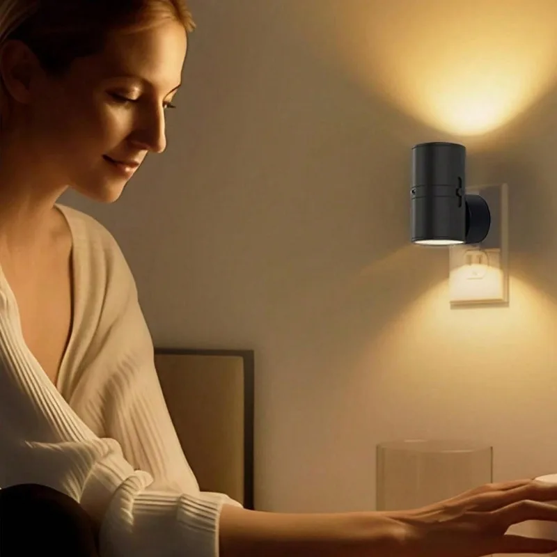 LEDナイトライト、モダンなナイトライト、コンセント式、薄暮 - Dusk To Dawn Bulb のレビューと価格