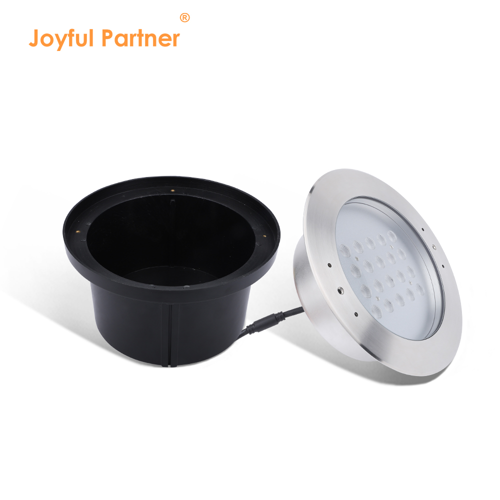 316ステンレス鋼製LED埋め込みプールライト 大口径40W - Ground Light Recessed のレビューと価格
