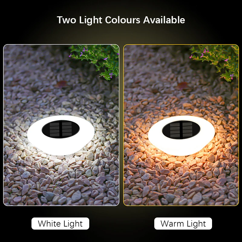 ソーラーガーデンライト 防水 新型 屋外 ヴィラ装飾 埋め込 - Ground Light Recessed のレビューと価格