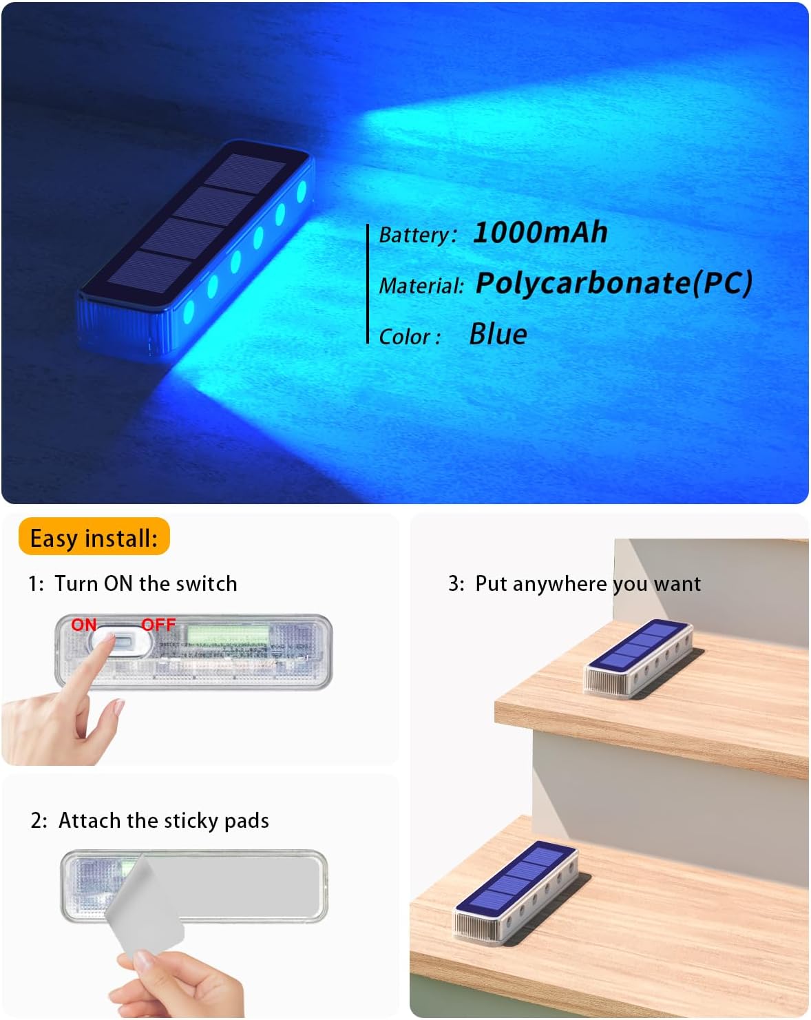 屋外ソーラーデッキライト LED 防水 IP68 ステップ歩 - Outdoor Lighting Transformer のレビューと価格