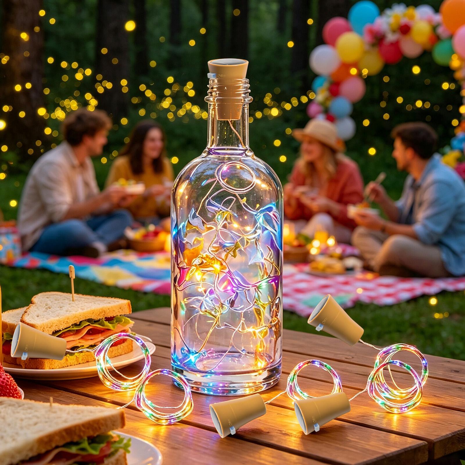 ソーラーワインボトルライト LED 防水 DIY 屋外装飾  - Solar Path Light のレビューと価格