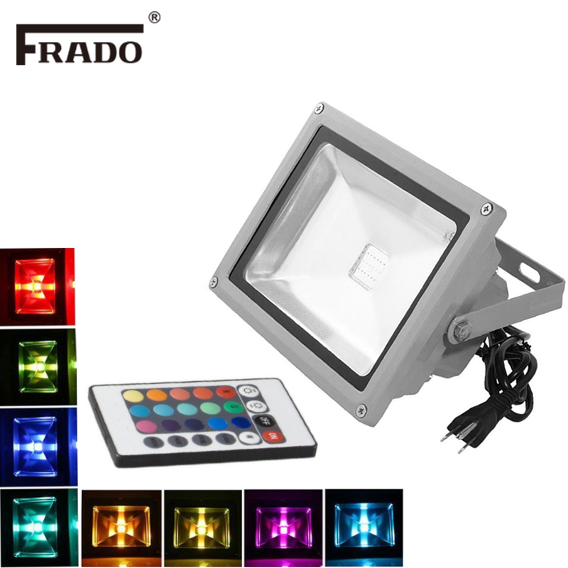 RGB LED フラッドライト 10W LED 屋外スポット - Outdoor Lighting Zigbee のレビューと価格