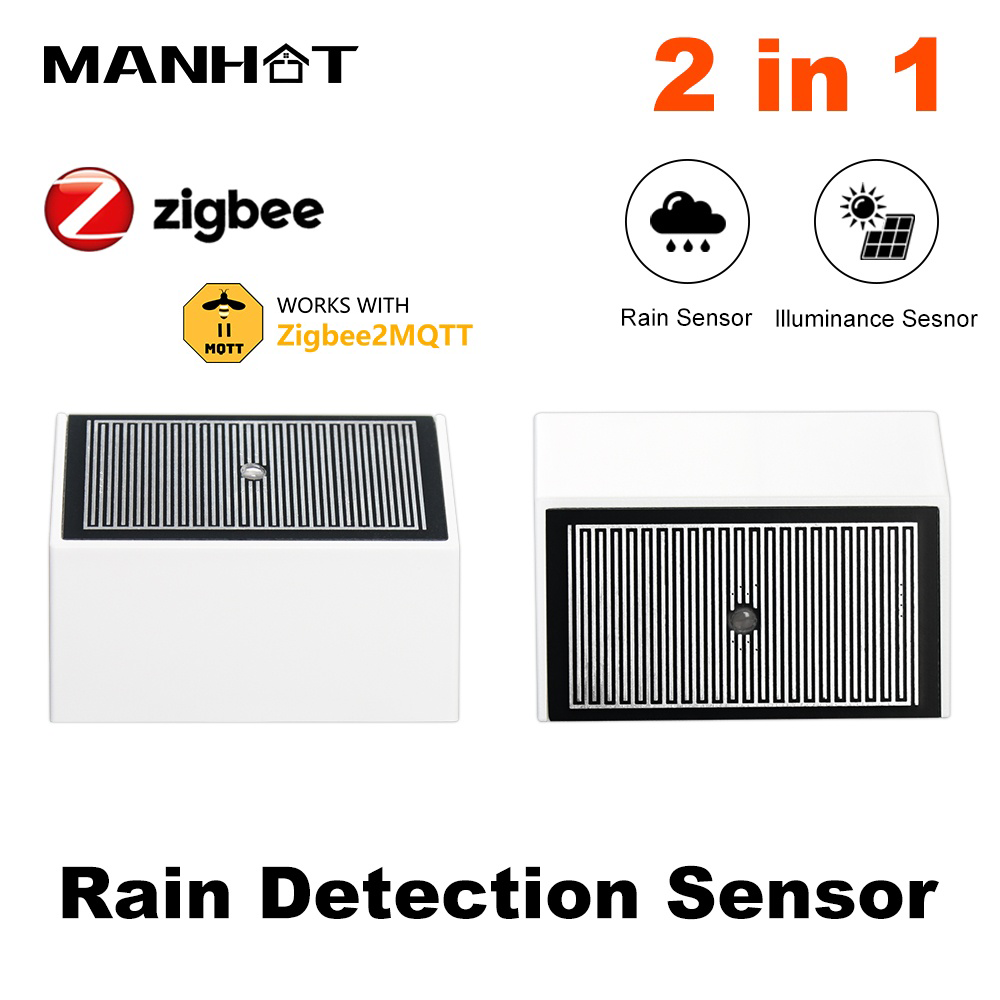 スマート Zigbee 2 in 1 雨センサー輝度光検出器 - Outdoor Lighting Zigbee のレビューと価格