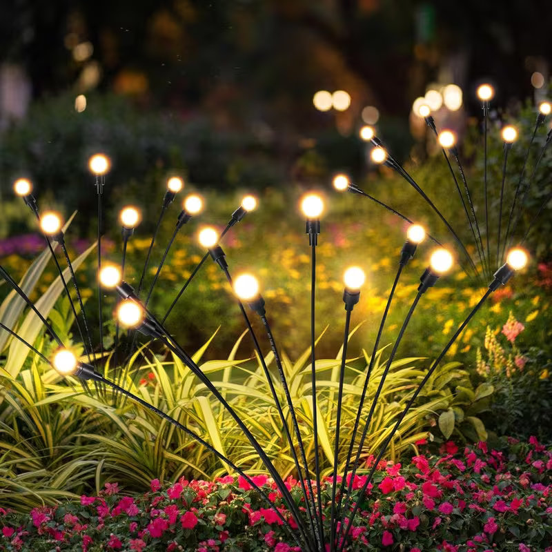 ソーラーホタルライト 屋外防水 ガーデンライト 庭園通路 ガ - Outdoor Lighting Art のレビューと価格