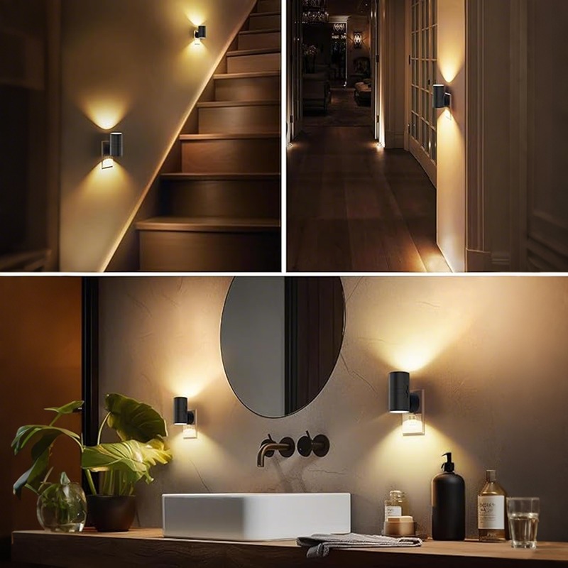 調光可能なLEDナイトライト、壁に差し込み式、光センサー付き - Dusk To Dawn Bulb のレビューと価格
