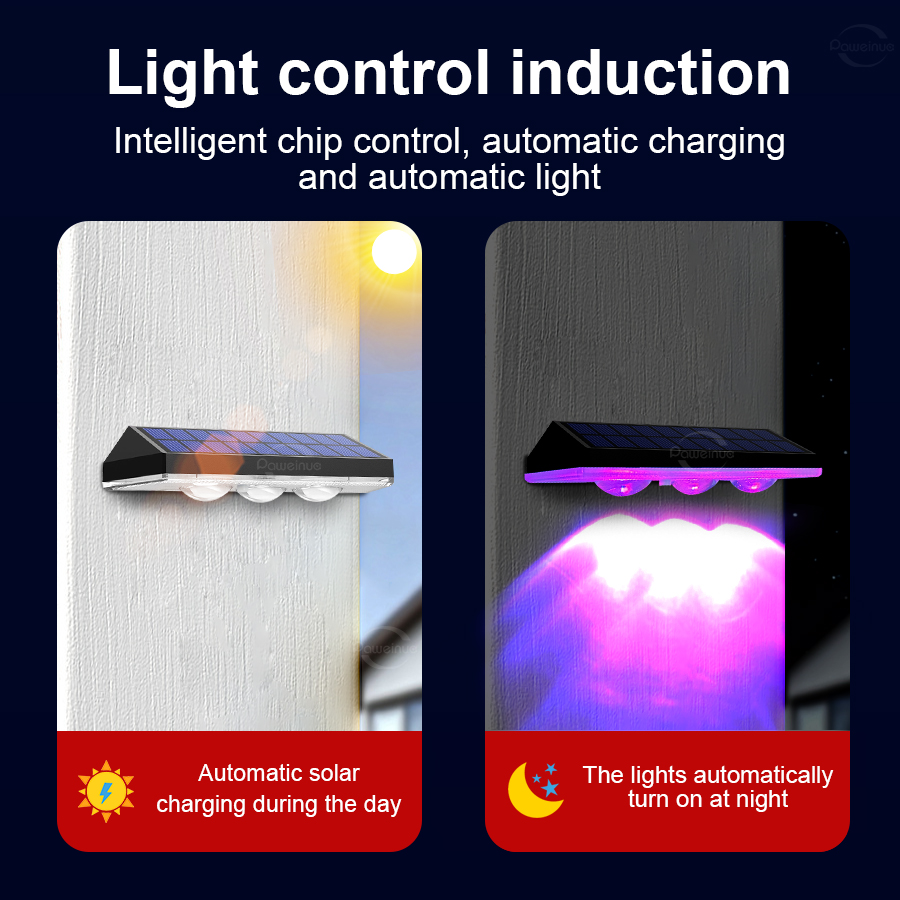 超高輝度ソーラーライト RGBと温白色ソーラーLEDステップ - Outdoor Lighting Lux のレビューと価格