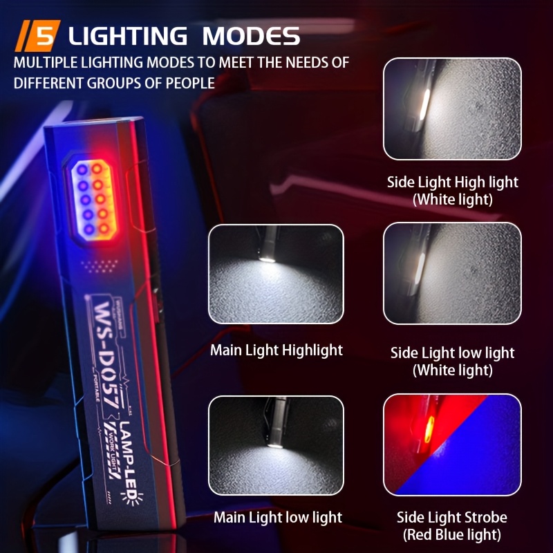 強力なミニセキュリティフラッシュ作業灯警告灯強力ライトミニポ - Outdoor Lighting Bollards のレビューと価格