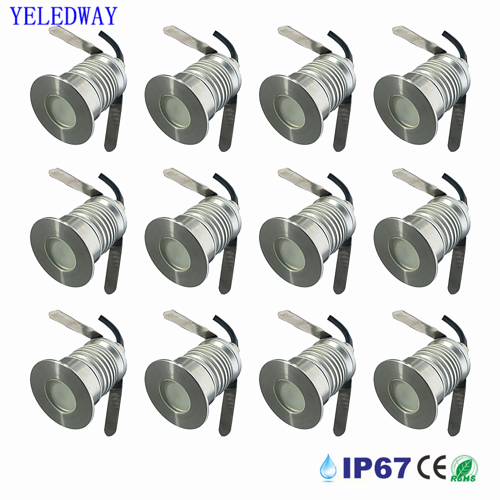 IP67防水1ワットled地下ライト3ワット凹型地面庭パスフ - Ground Light Recessed のレビューと価格