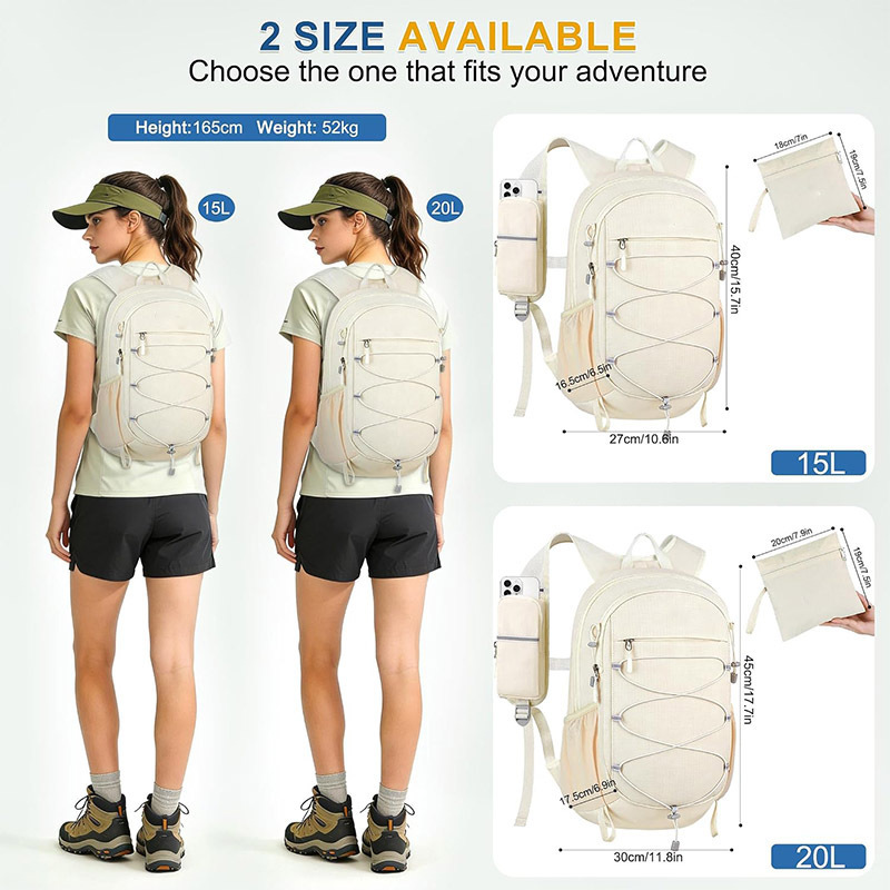 20L未満の軽量トラベルバックパック男性女性用アウトドアハイ - Outdoor Lighting Art のレビューと価格