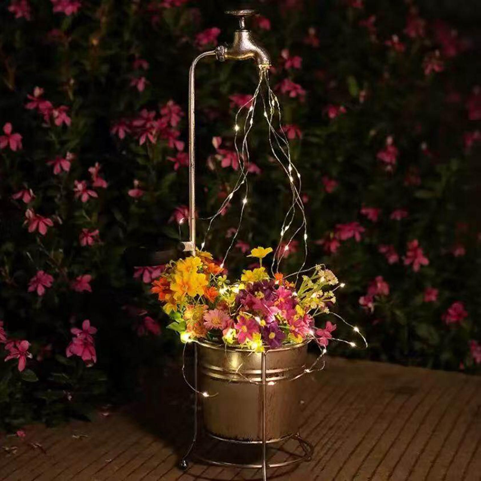 ソーラー散水缶防水フレキシブルレトロLED景観ライトガーデン - Solar Path Light のレビューと価格
