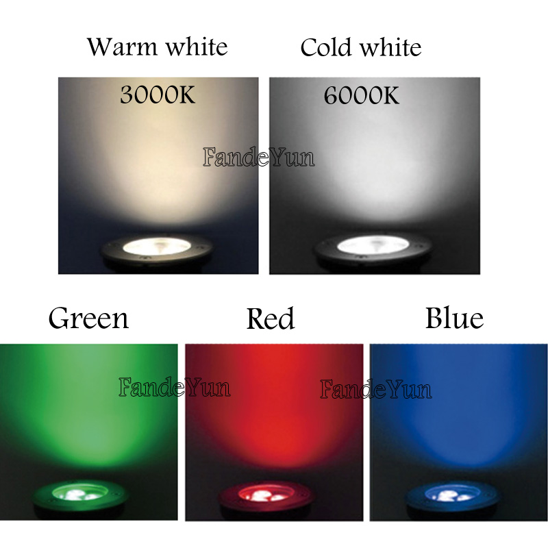 防水LEDガーデンライト,3W, 5W, 7W, 9W, I - Ground Light Recessed のレビューと価格