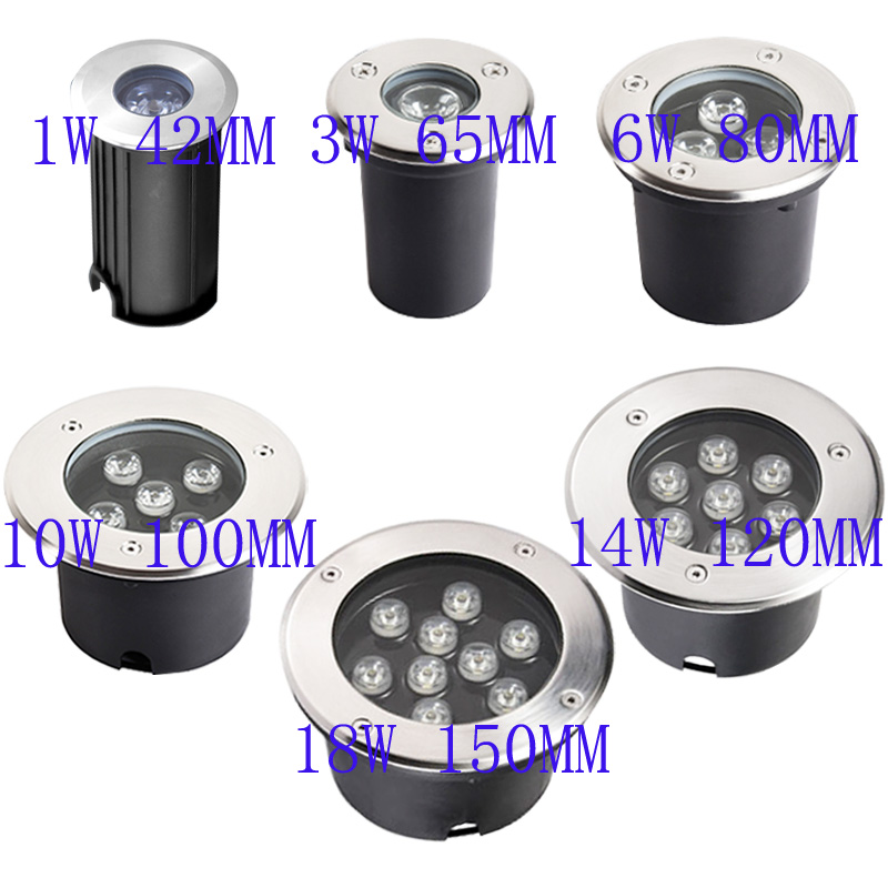 防水LEDガーデンライト,3W, 5W, 7W, 9W, I - Ground Light Recessed のレビューと価格