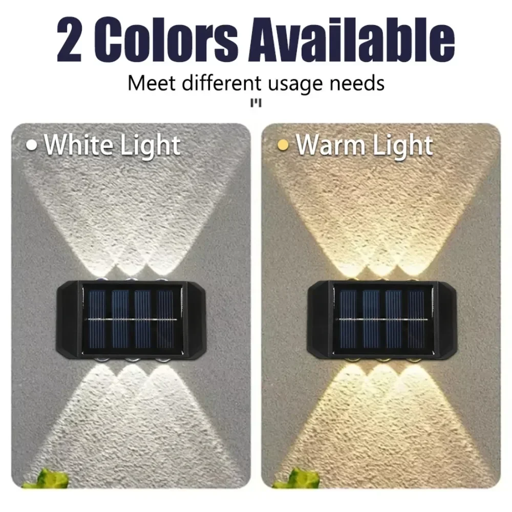 4/6/8 LED ソーラー屋外ライトソーラー照明防水ランプ - Outdoor Lighting Lux のレビューと価格