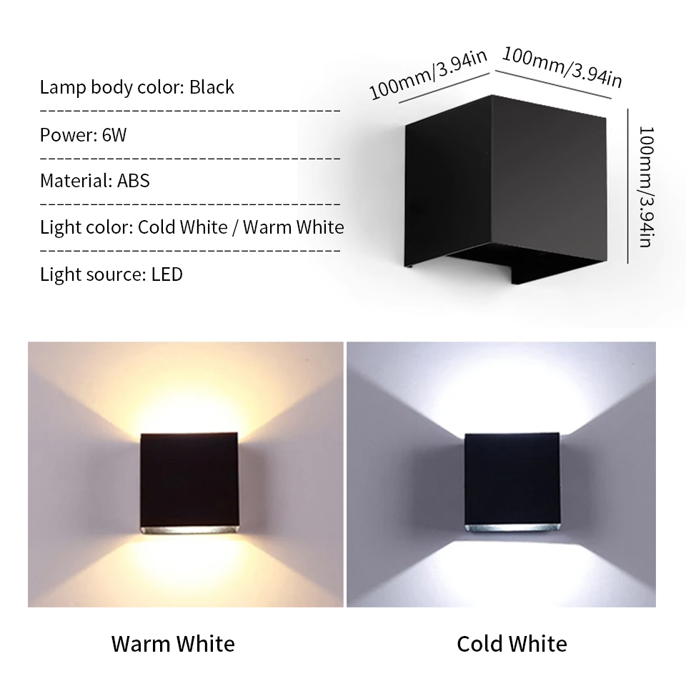 LED モダンな壁ランプ AC110V 220V 6 ワット - Outdoor Lighting Zigbee のレビューと価格