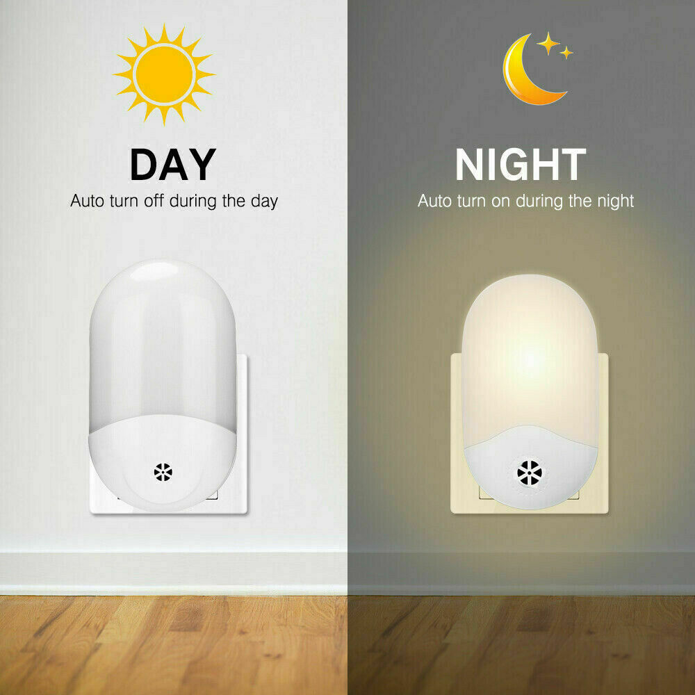 Led ナイトライト夕暮れから夜明けまで自動センサーベッドサ - Dusk To Dawn Bulb のレビューと価格