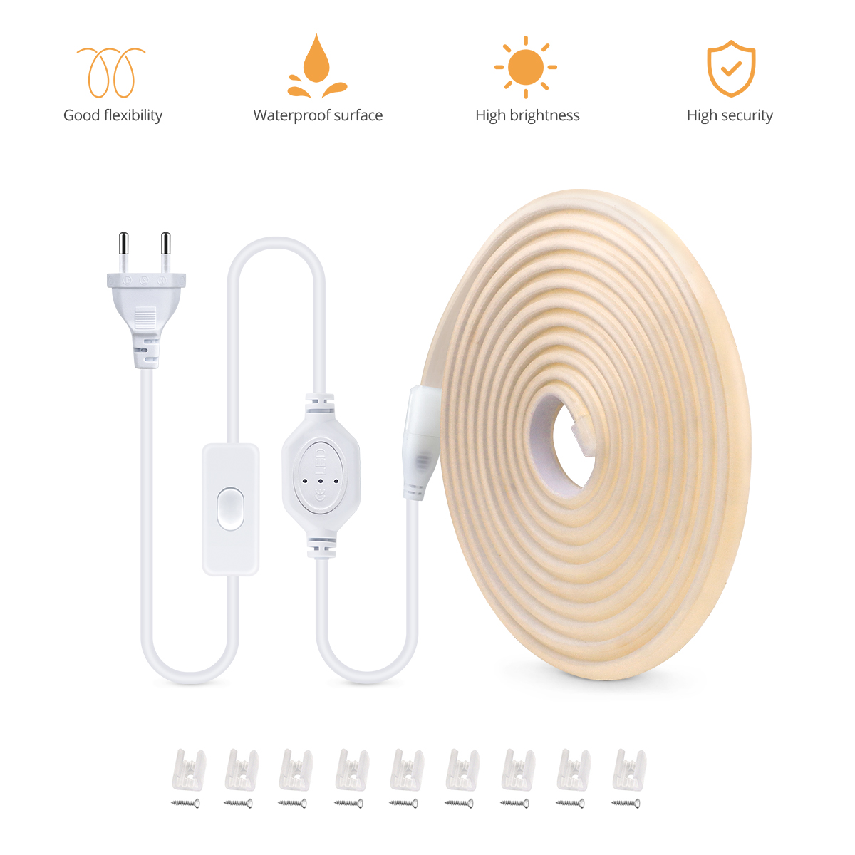 110V 220V COB LED ストリップ屋外ライトスト - Outdoor Lighting Led Strip のレビューと価格