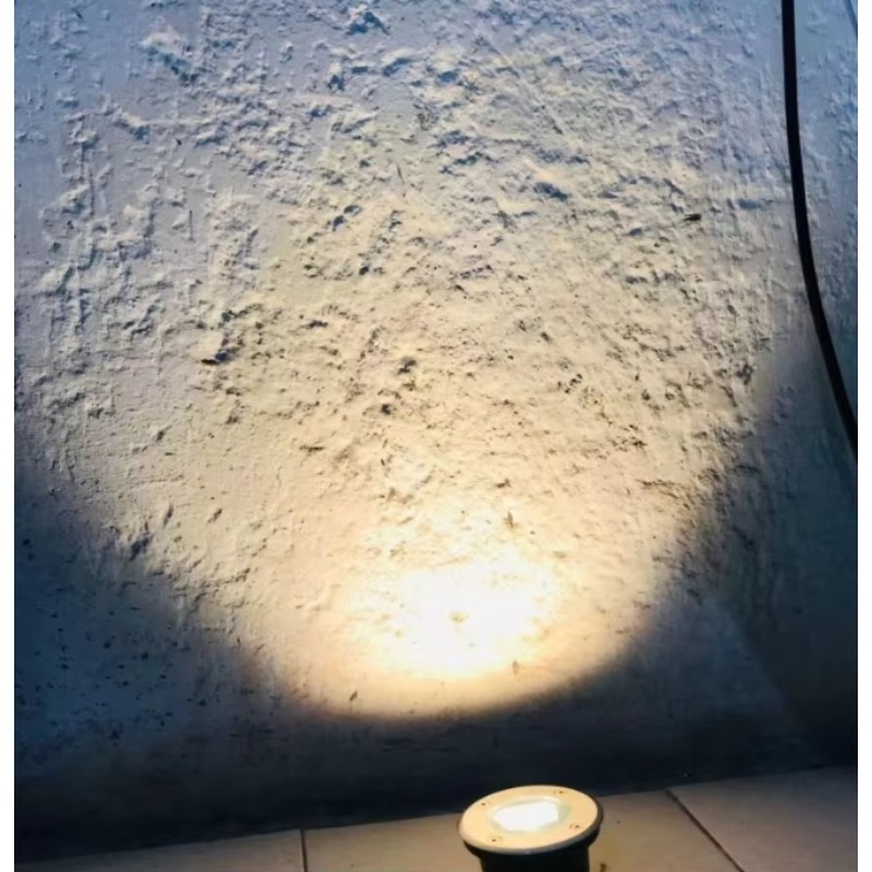 12Wステンレス製偏光LED埋め込み式グラウンドライト防水屋 - Ground Light Recessed のレビューと価格