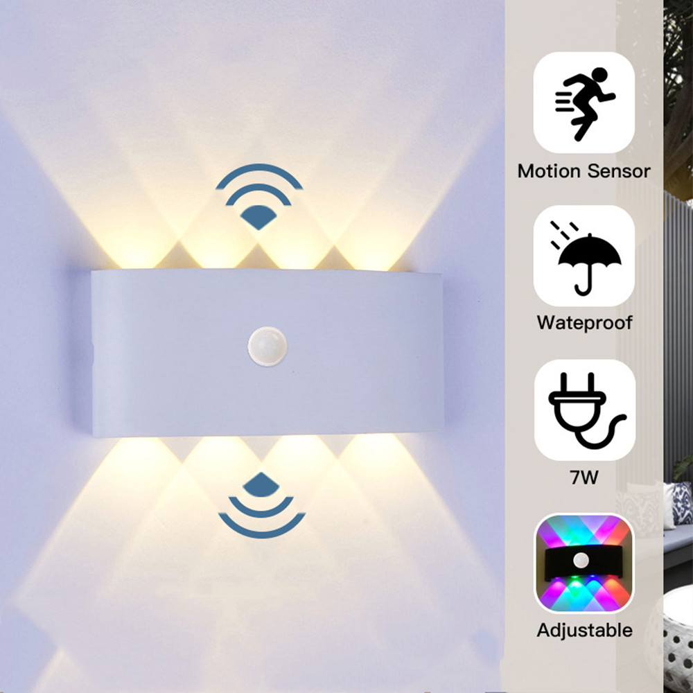 Pirモーションセンサー付きウォールライト,屋外照明,庭,リ - Outdoor Lighting Lux のレビューと価格