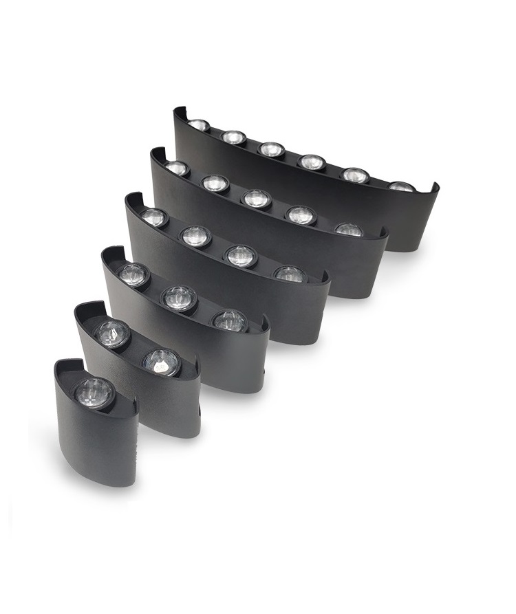 現代の主導壁ランプ屋外階段照明器具ベッドサイドロフトリビング - Outdoor Lighting Lux のレビューと価格