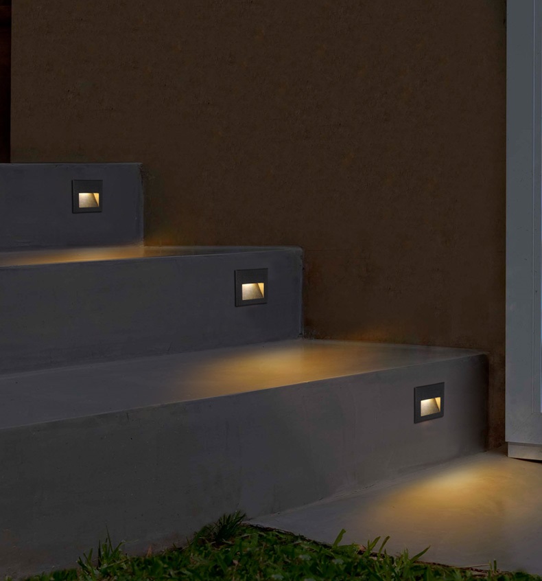 LEDデッキステップライト 15LED IP65防水 地下ラ - Ground Light Recessed のレビューと価格