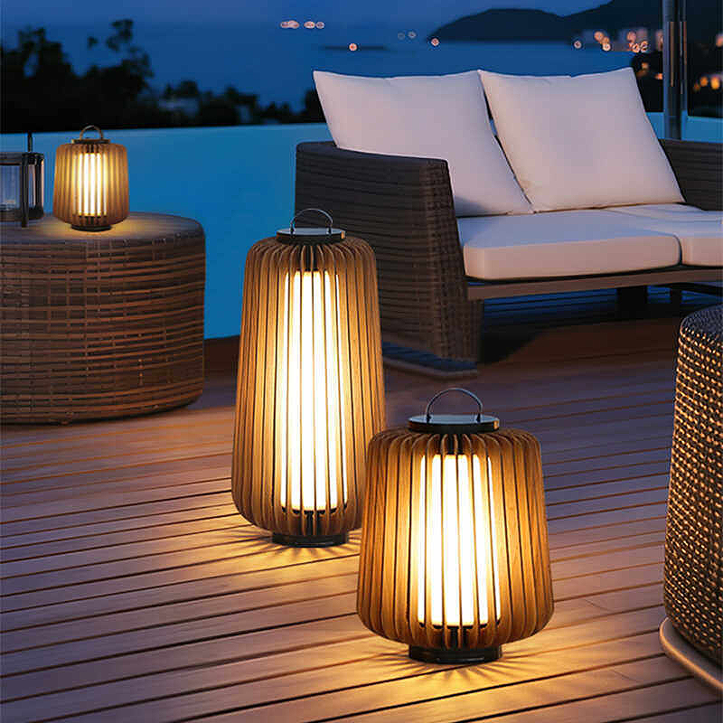 発光フロアランプ中庭ソーラーLED屋外照明非ソーラーランプ屋 - Outdoor Lighting Art のレビューと価格